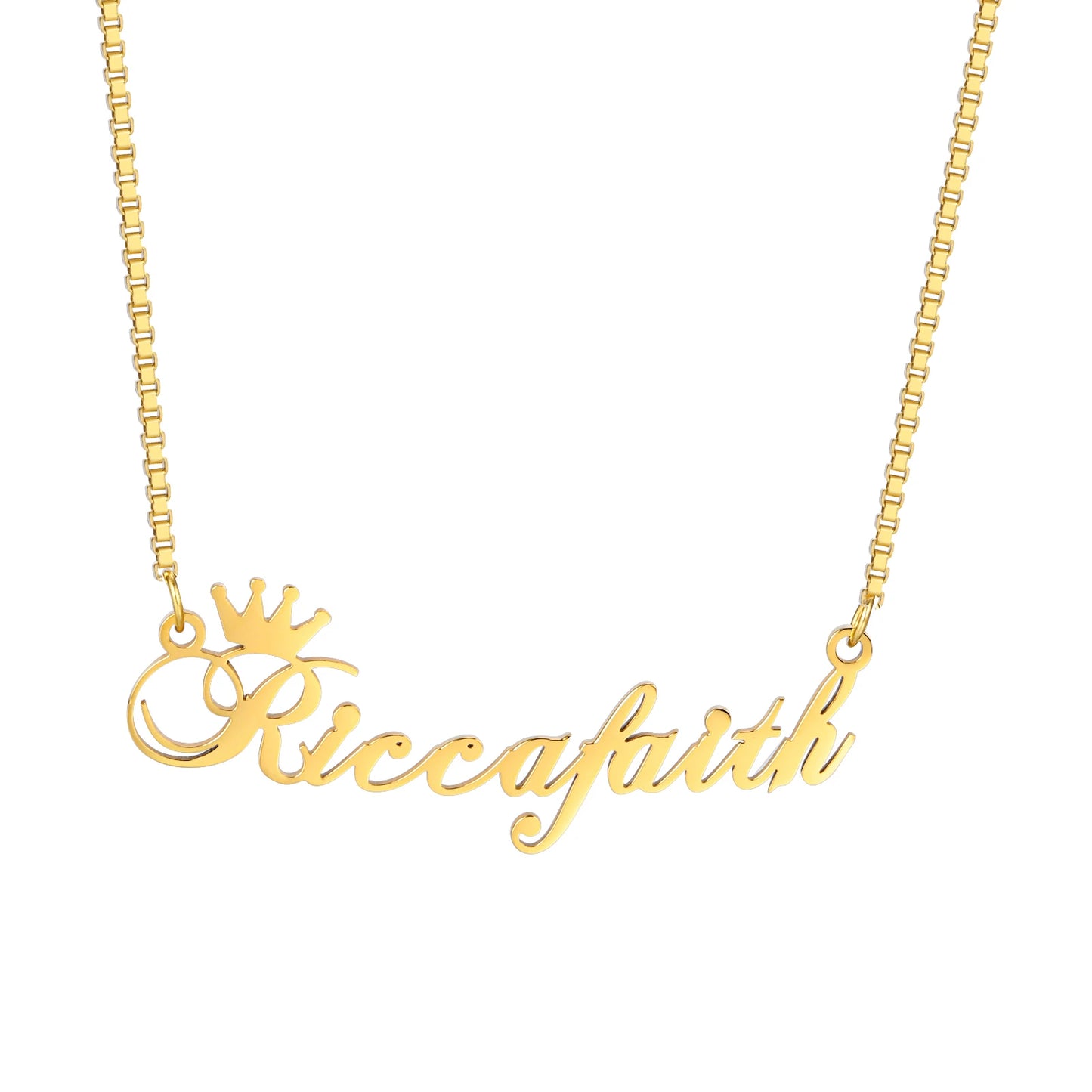 Custom Name Necklaces for Girls and Boys, Stainless Steel