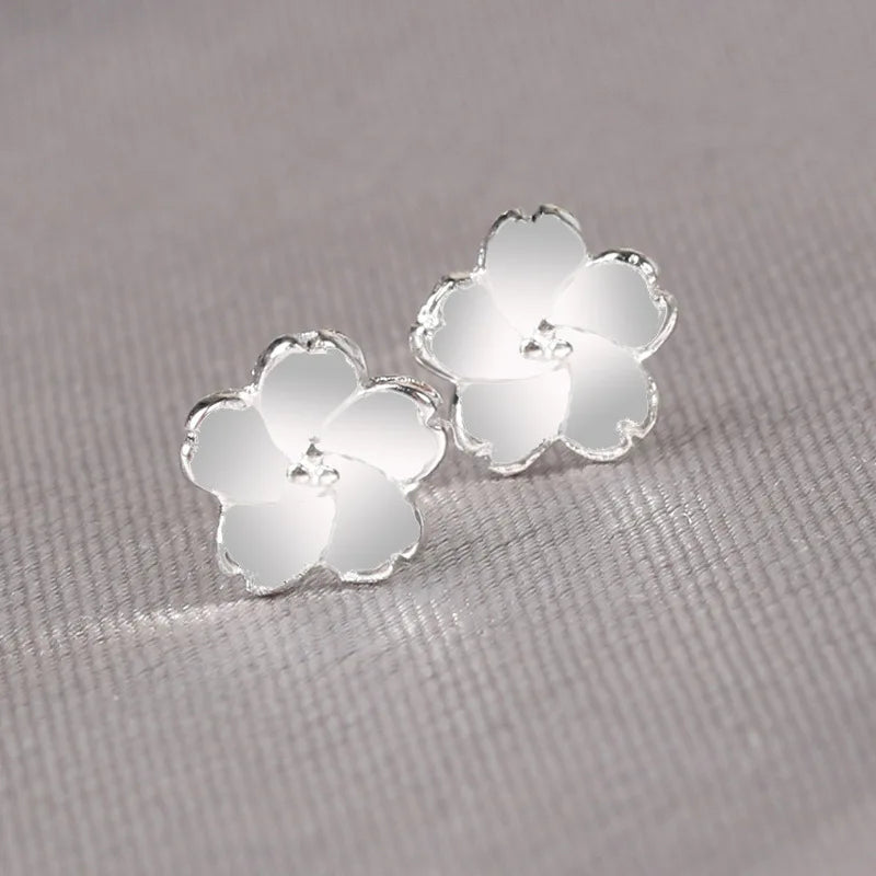 925 Silver Lovely Mini Stud Earrings