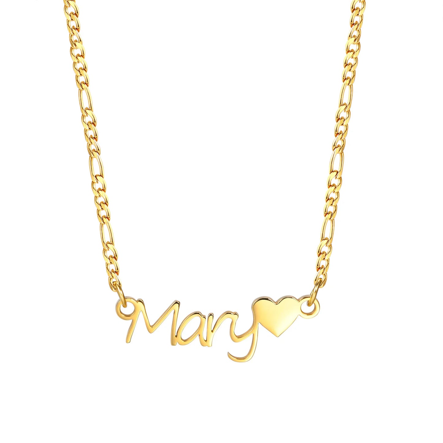 Custom Name Necklaces for Girls and Boys, Stainless Steel