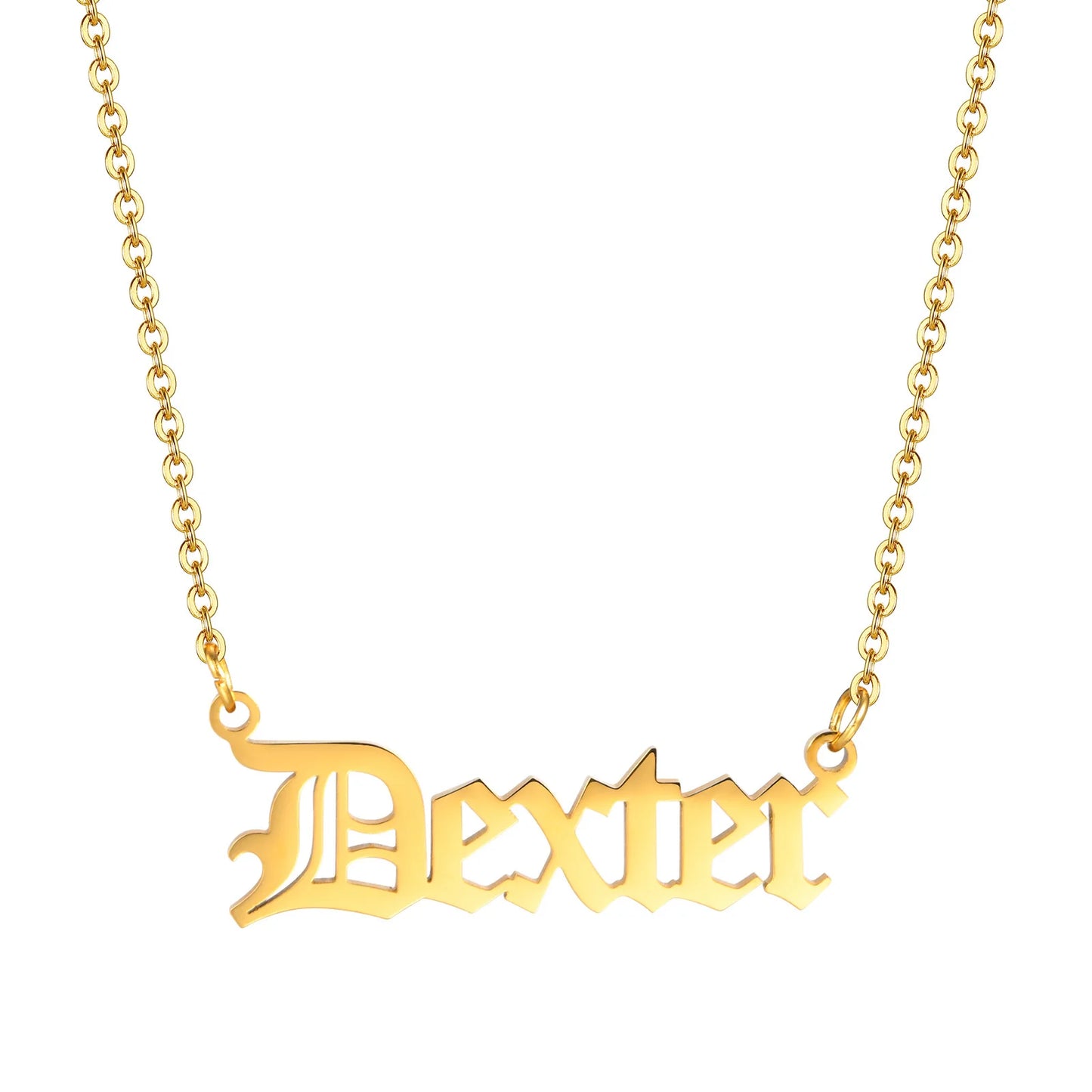 Custom Name Necklaces for Girls and Boys, Stainless Steel