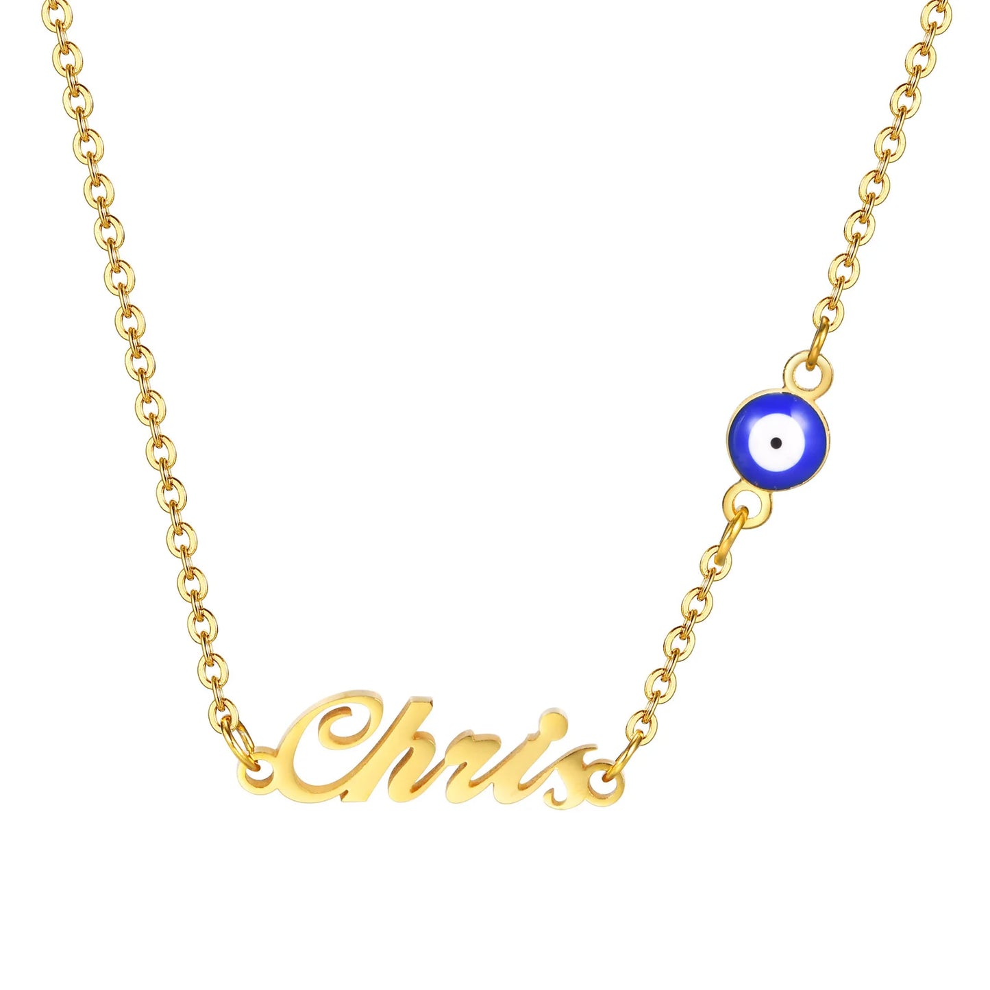 Custom Name Necklaces for Girls and Boys, Stainless Steel