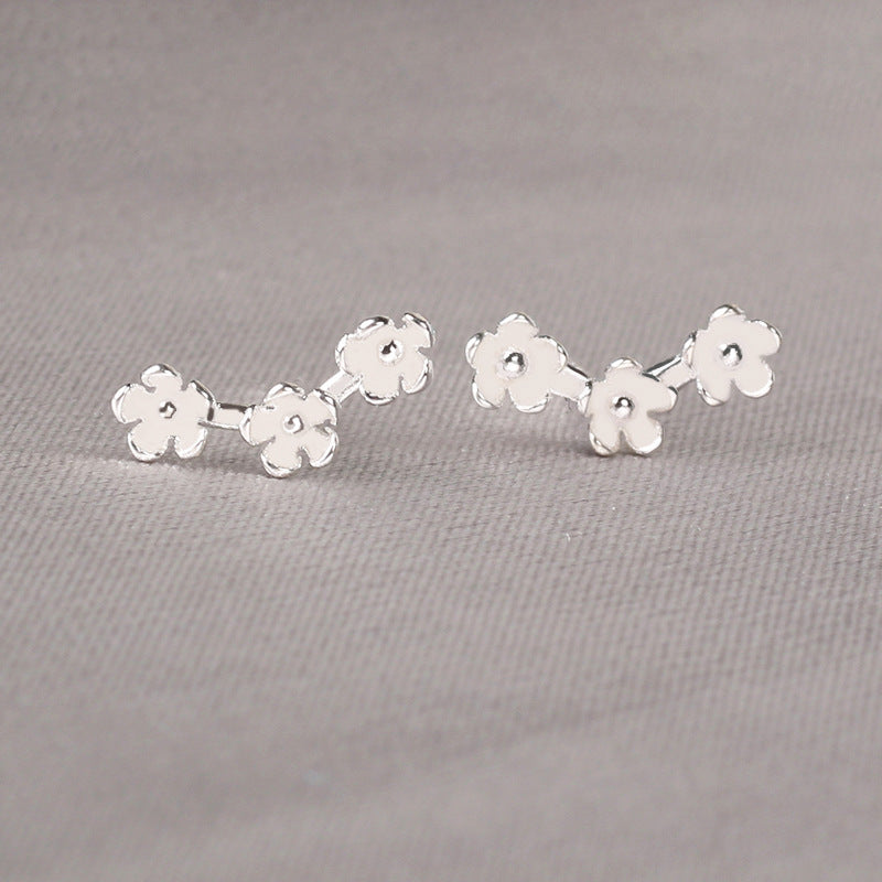 925 Silver Lovely Mini Stud Earrings