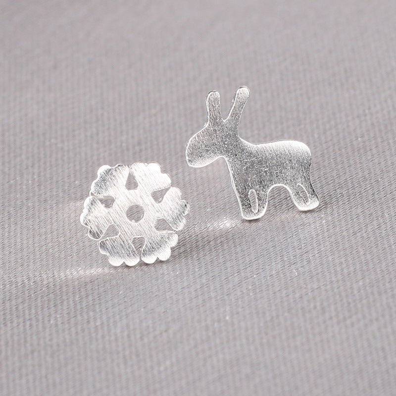 925 Silver Lovely Mini Stud Earrings