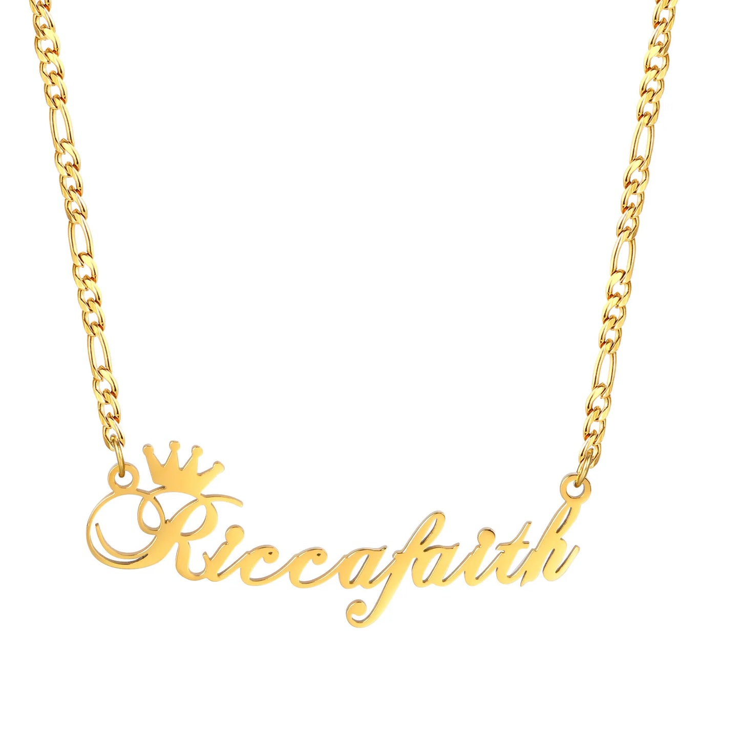 Custom Name Necklaces for Girls and Boys, Stainless Steel