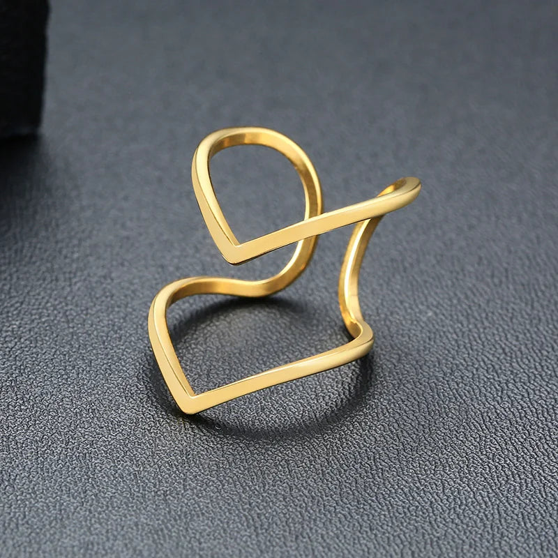 Filia Stainless Steel Ancient Greece Ring