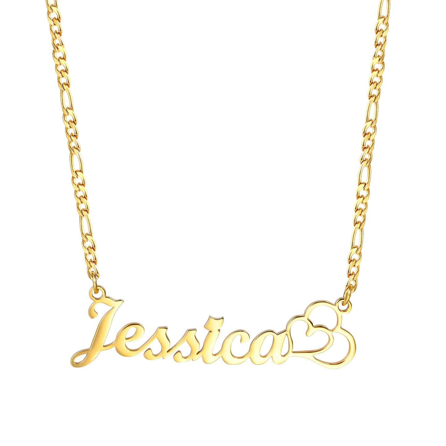 Custom Name Necklaces for Girls and Boys, Stainless Steel