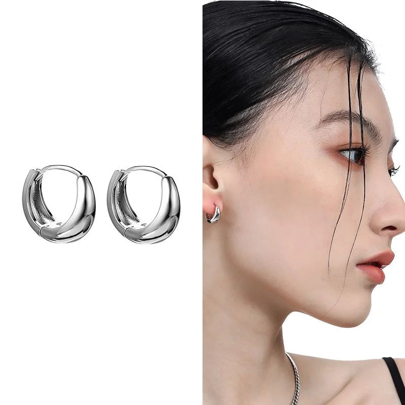 Stephi Stainless Steel Women's Water droplets Earrings