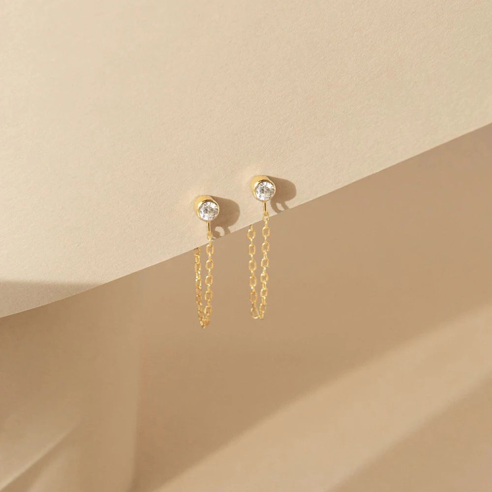 Tonia Birthstone Earrings