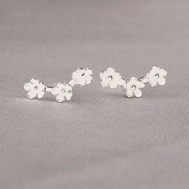 925 Silver Lovely Mini Stud Earrings