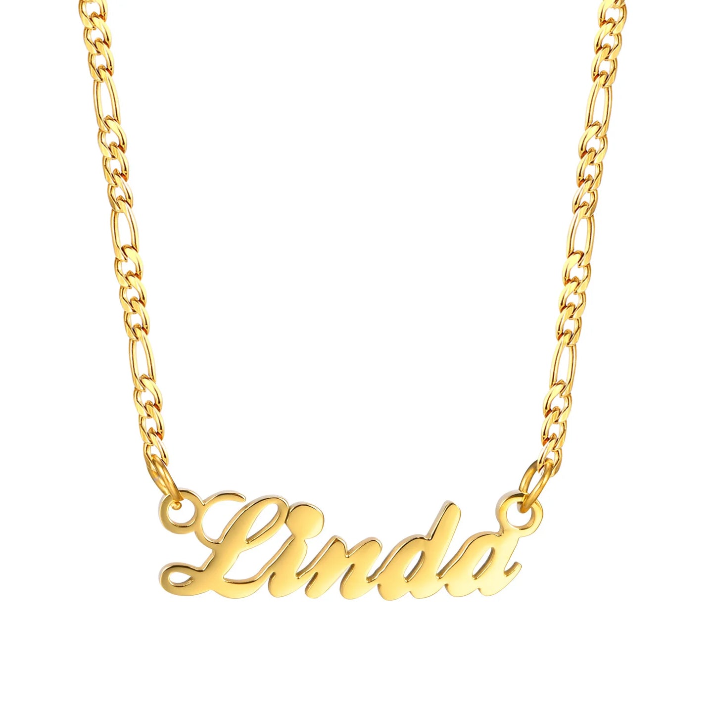 Custom Name Necklaces for Girls and Boys, Stainless Steel