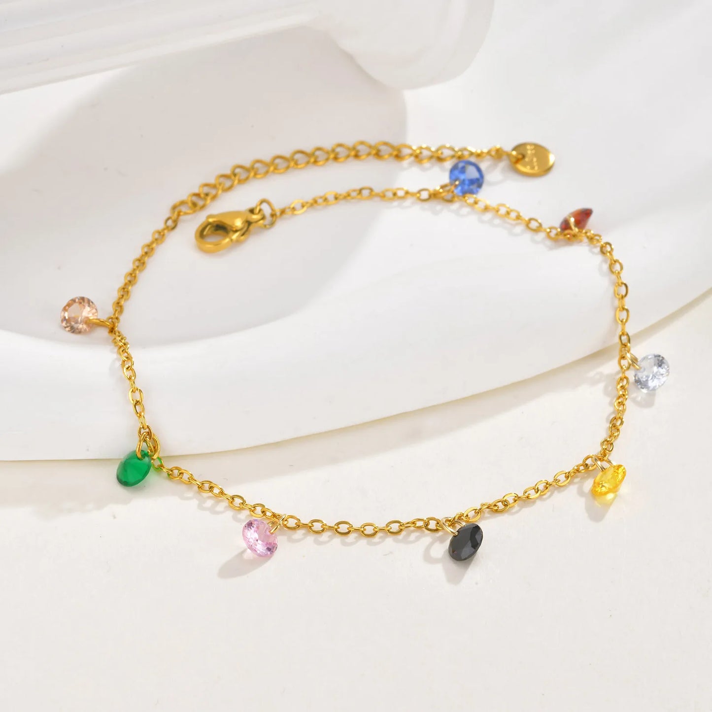 Zircon Summer Anklet