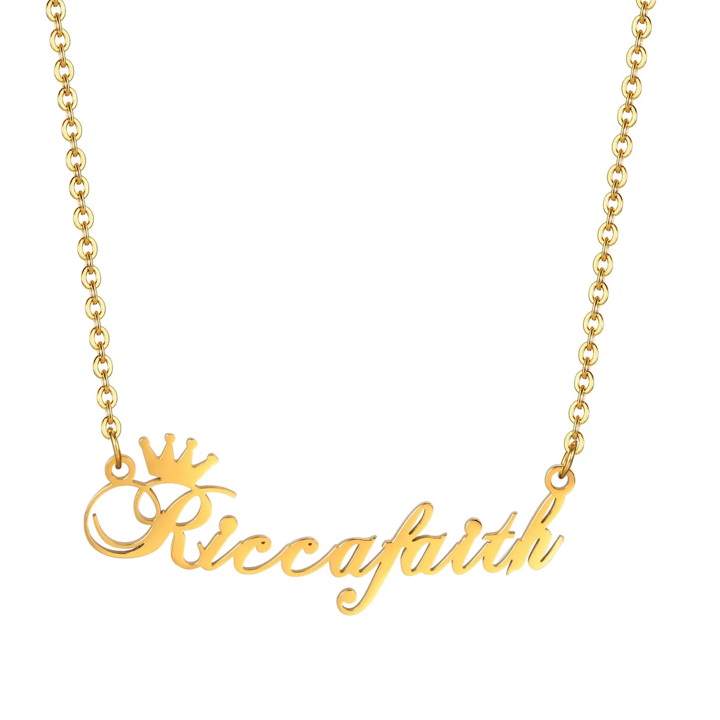 Custom Name Necklaces for Girls and Boys, Stainless Steel