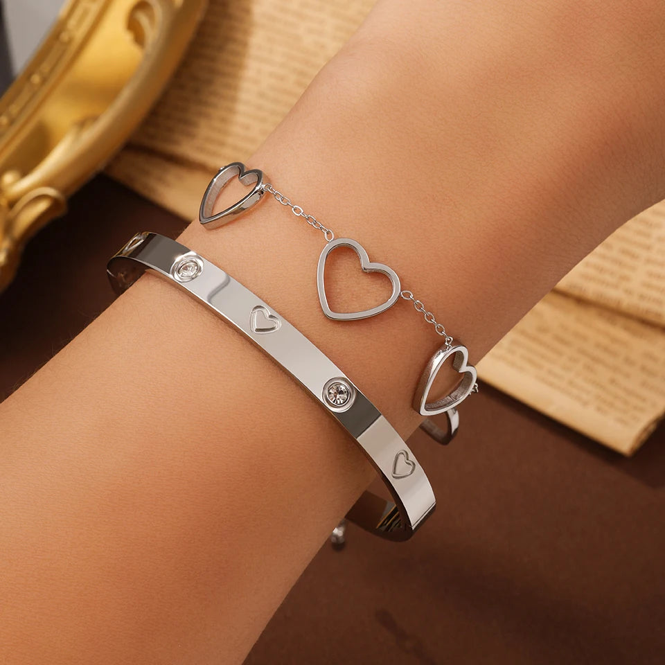 Lucky clover bracelet sets