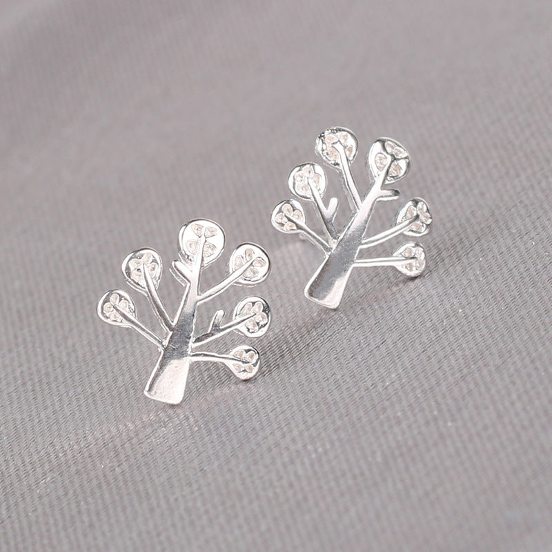 925 Silver Lovely Mini Stud Earrings