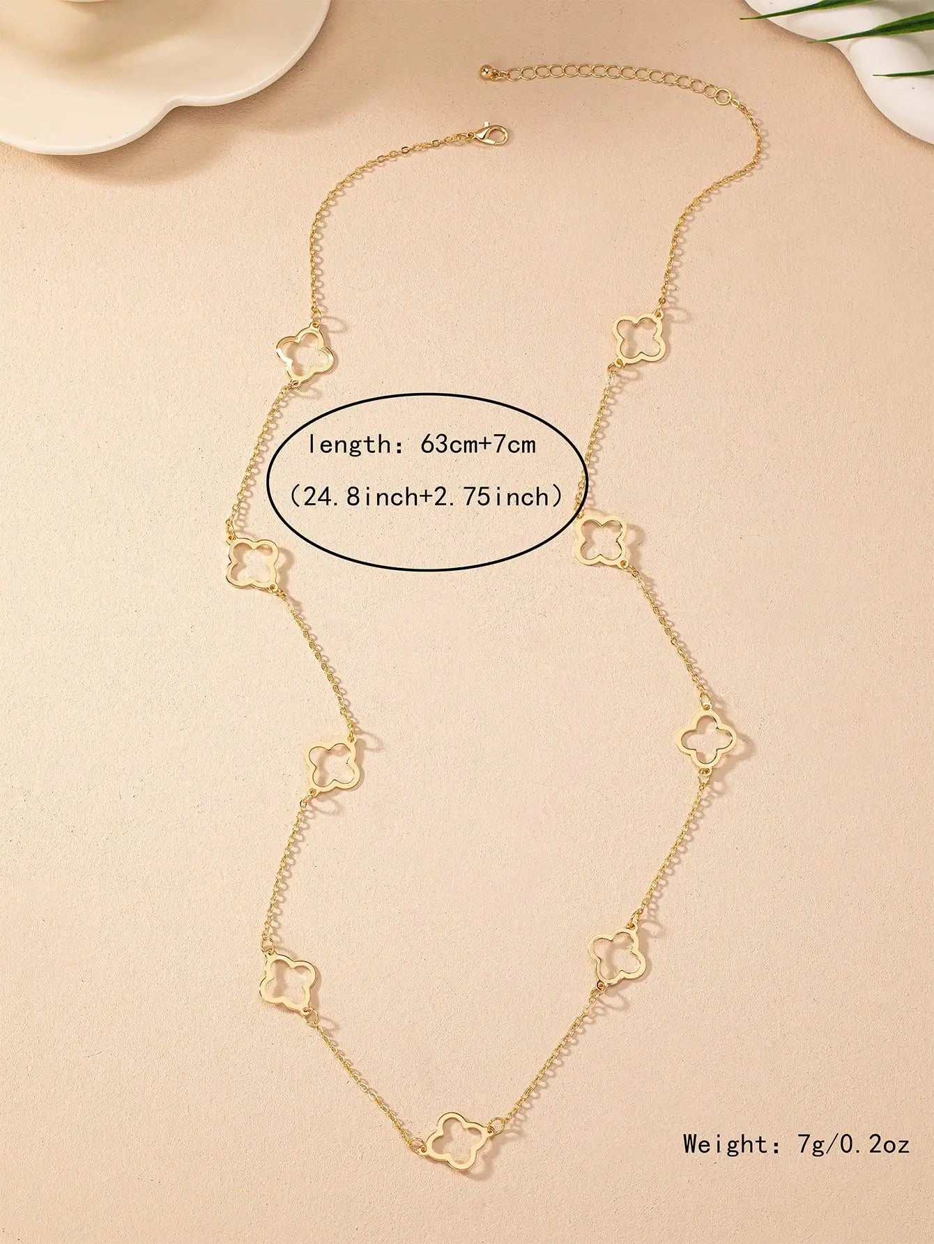 Four-Leaf Clover Necklace