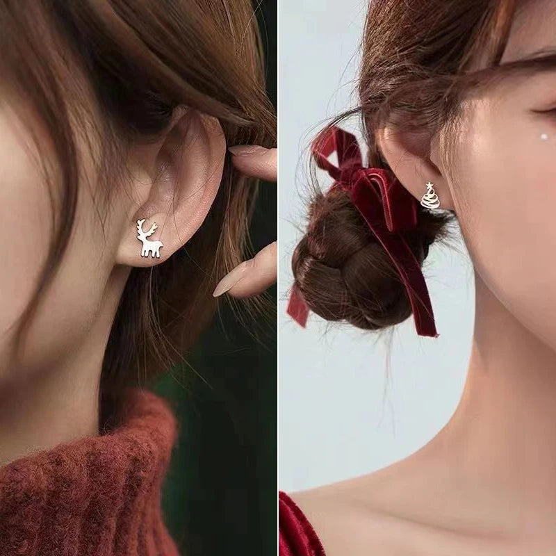 925 Silver Lovely Mini Stud Earrings