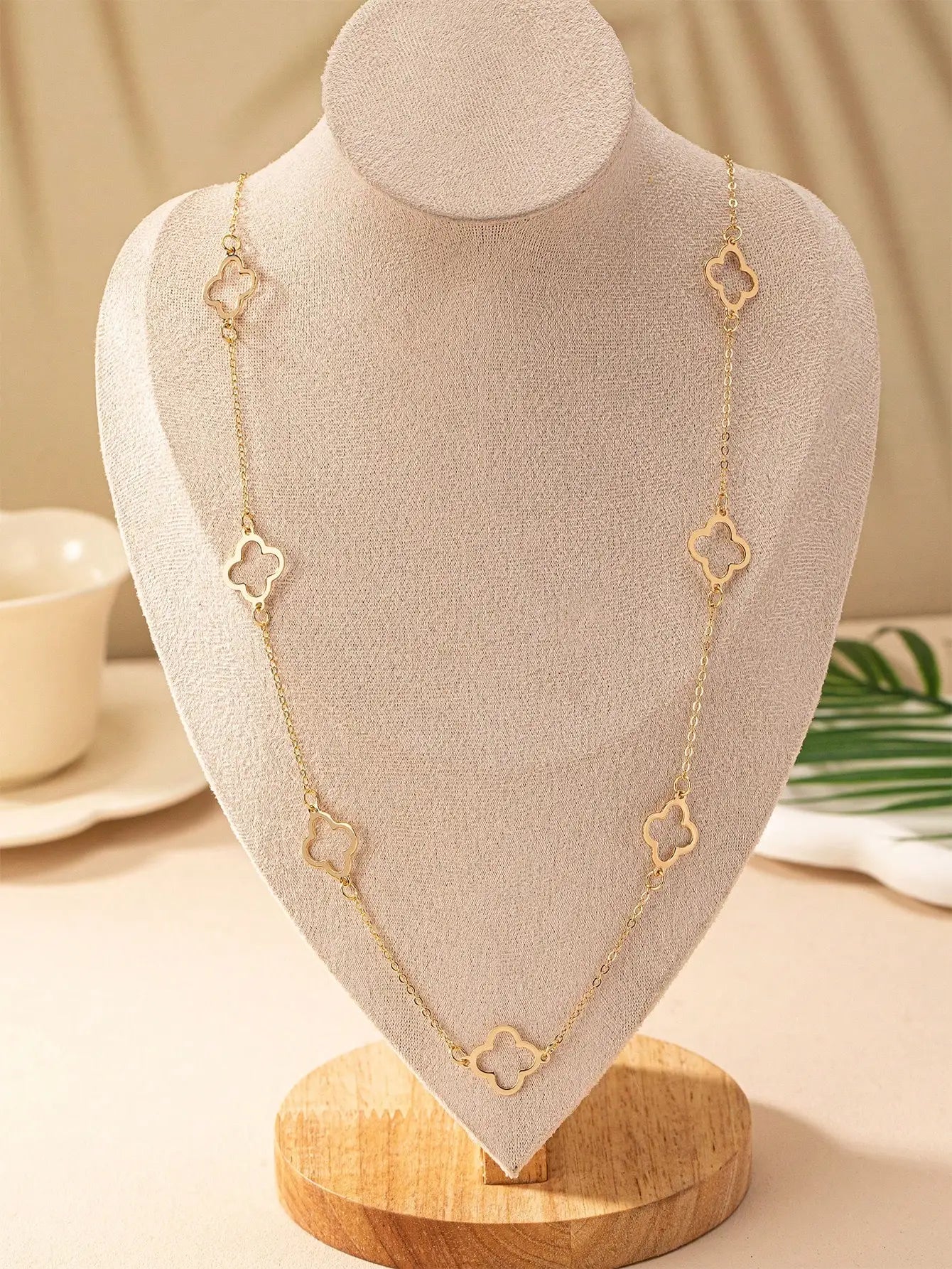Four-Leaf Clover Necklace