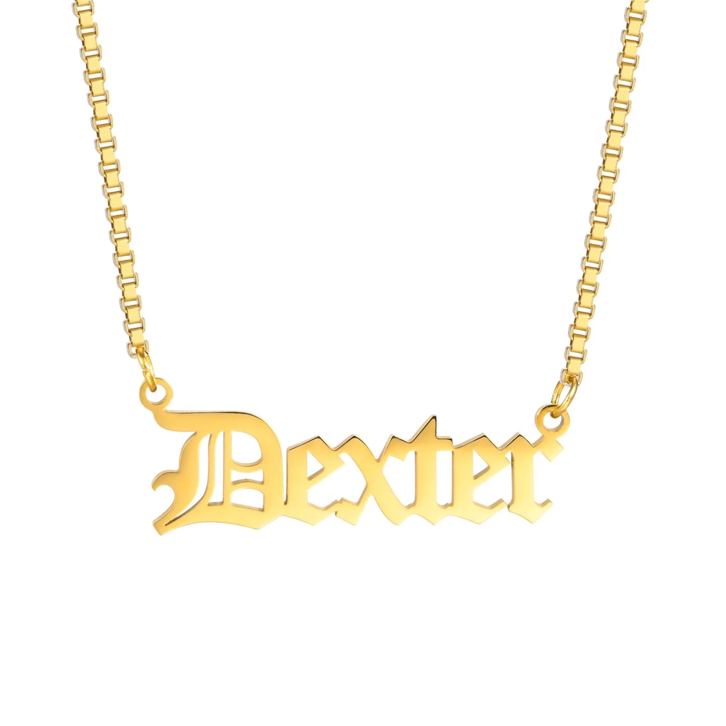 Custom Name Necklaces for Girls and Boys, Stainless Steel