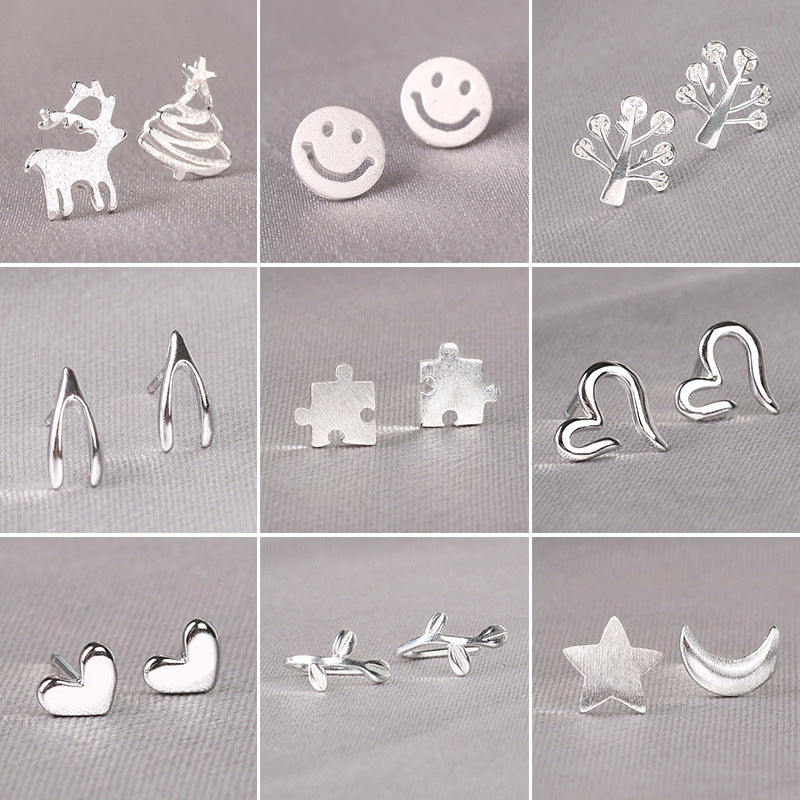 925 Silver Lovely Mini Stud Earrings