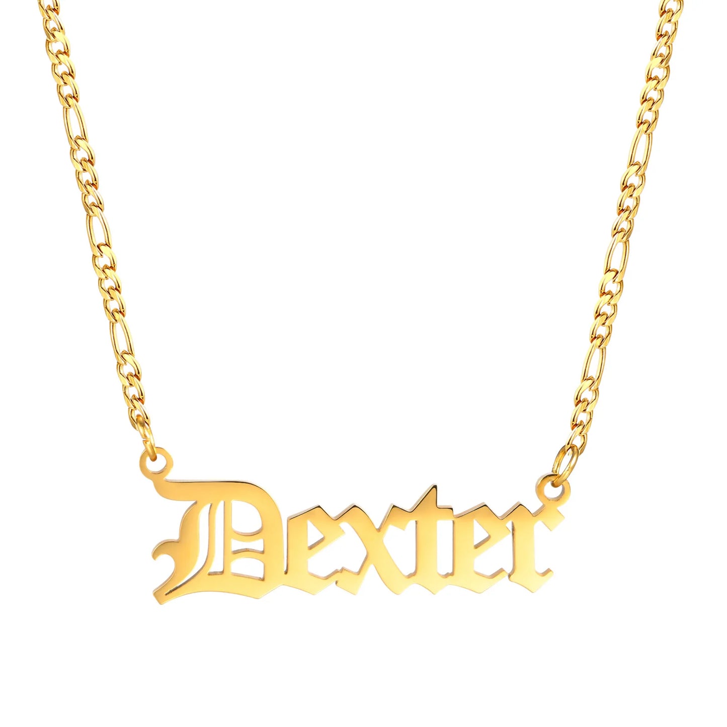 Custom Name Necklaces for Girls and Boys, Stainless Steel