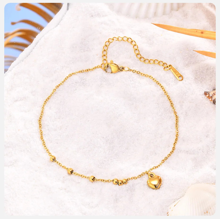 White Sand Anklets