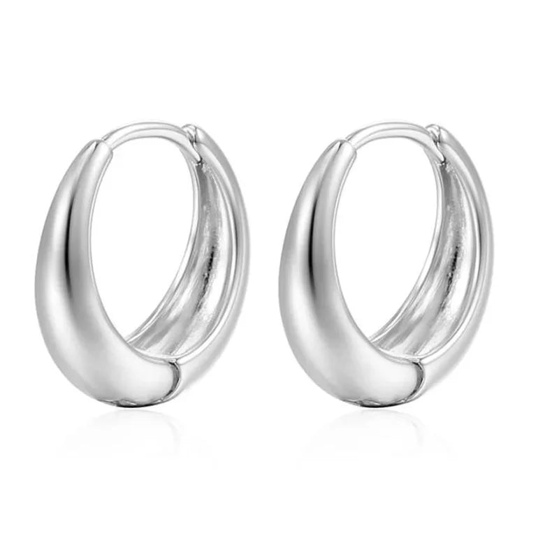Stephi Stainless Steel Women's Water droplets Earrings