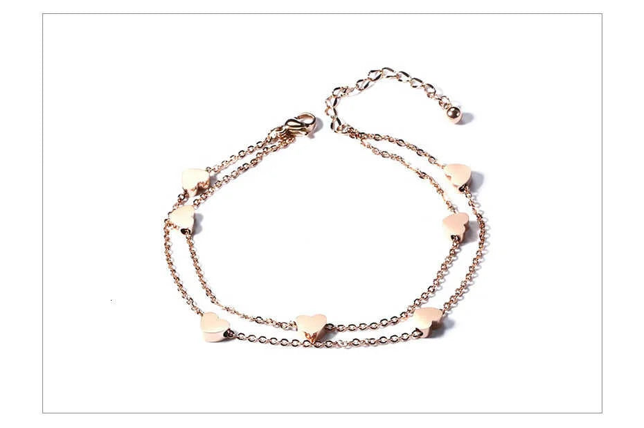 Love Hearts Charm Bracelet