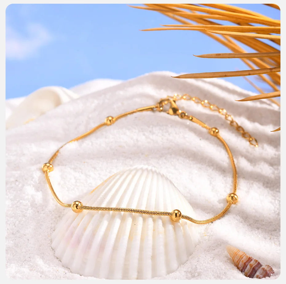 White Sand Anklets