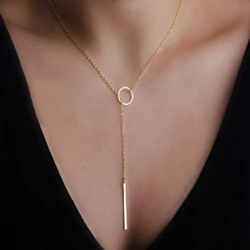 Chloe Hot Fashion Casual Chocker Necklace Infinity Cross