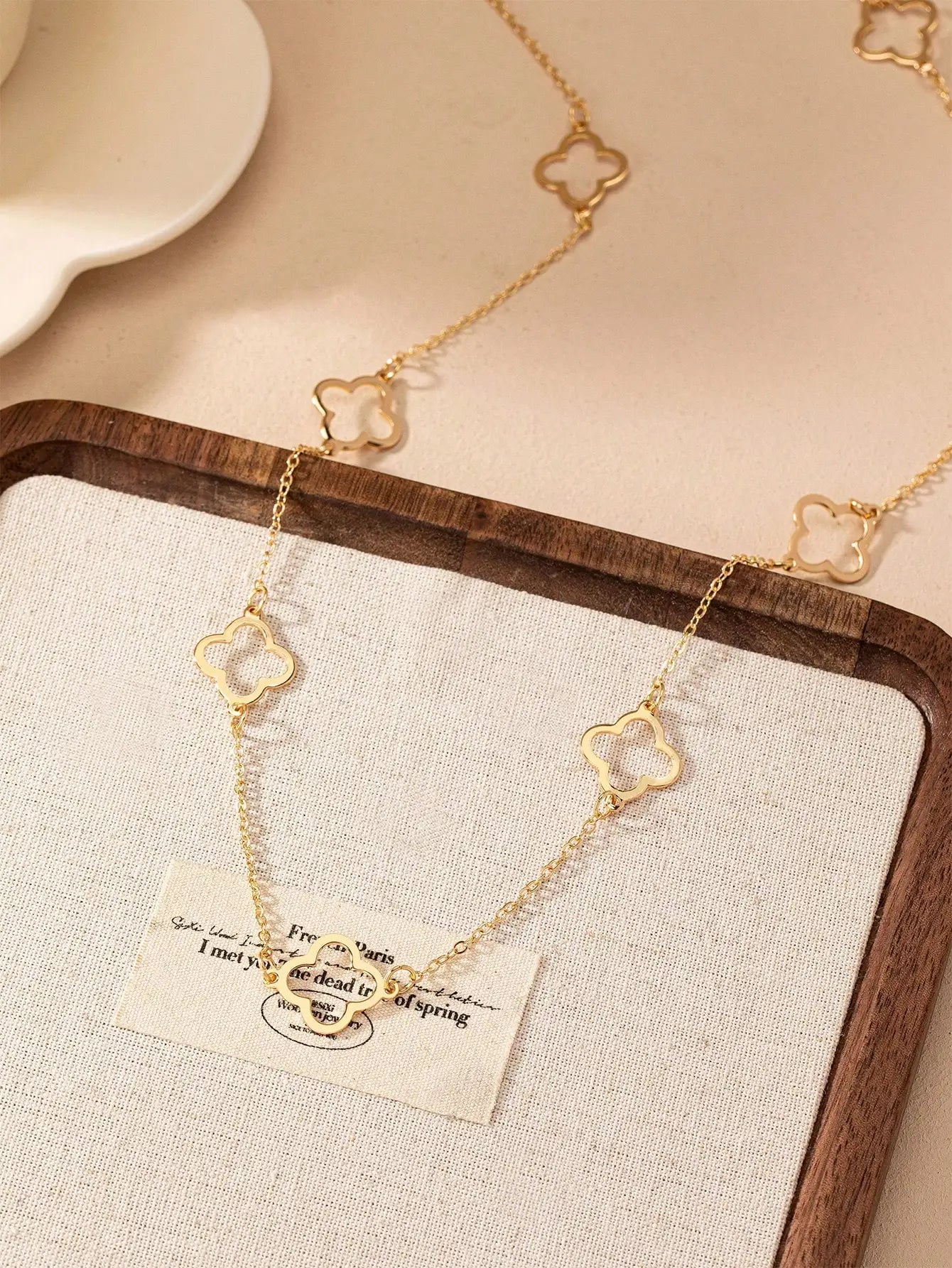 Four-Leaf Clover Necklace