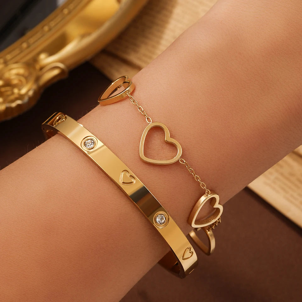 Lucky clover bracelet sets