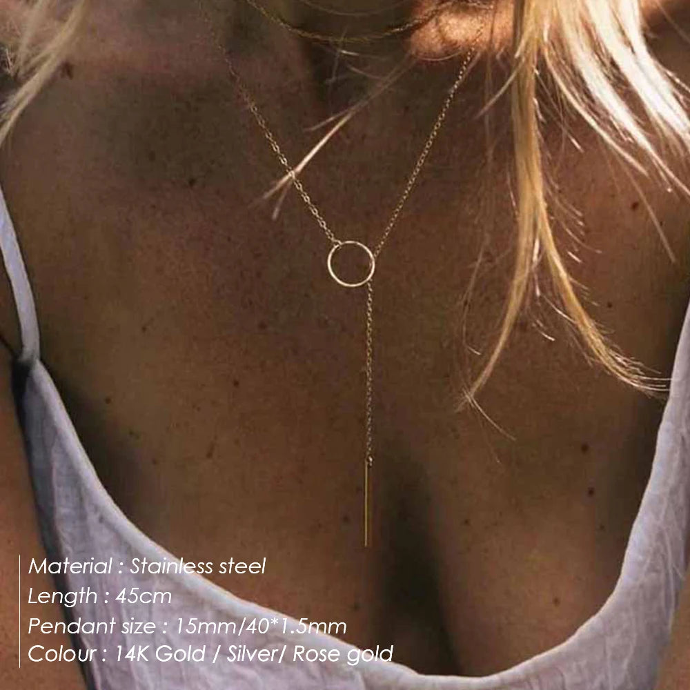 Chloe Hot Fashion Casual Chocker Necklace Infinity Cross