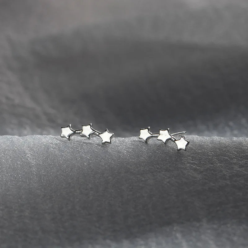 925 Silver Lovely Mini Stud Earrings