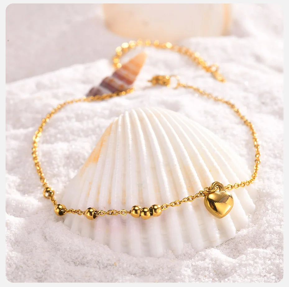 White Sand Anklets