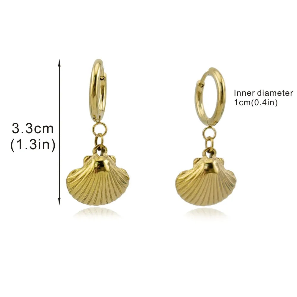 Joanna Stainless Steel Colourful Koi Fish Earrings For Women