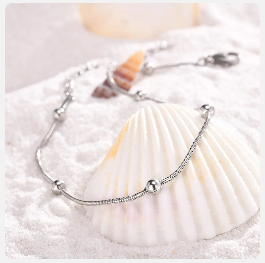White Sand Anklets