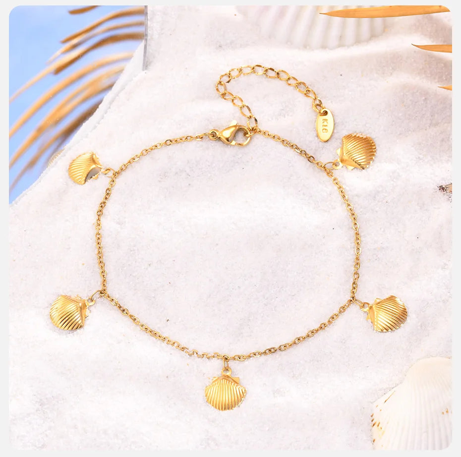 White Sand Anklets