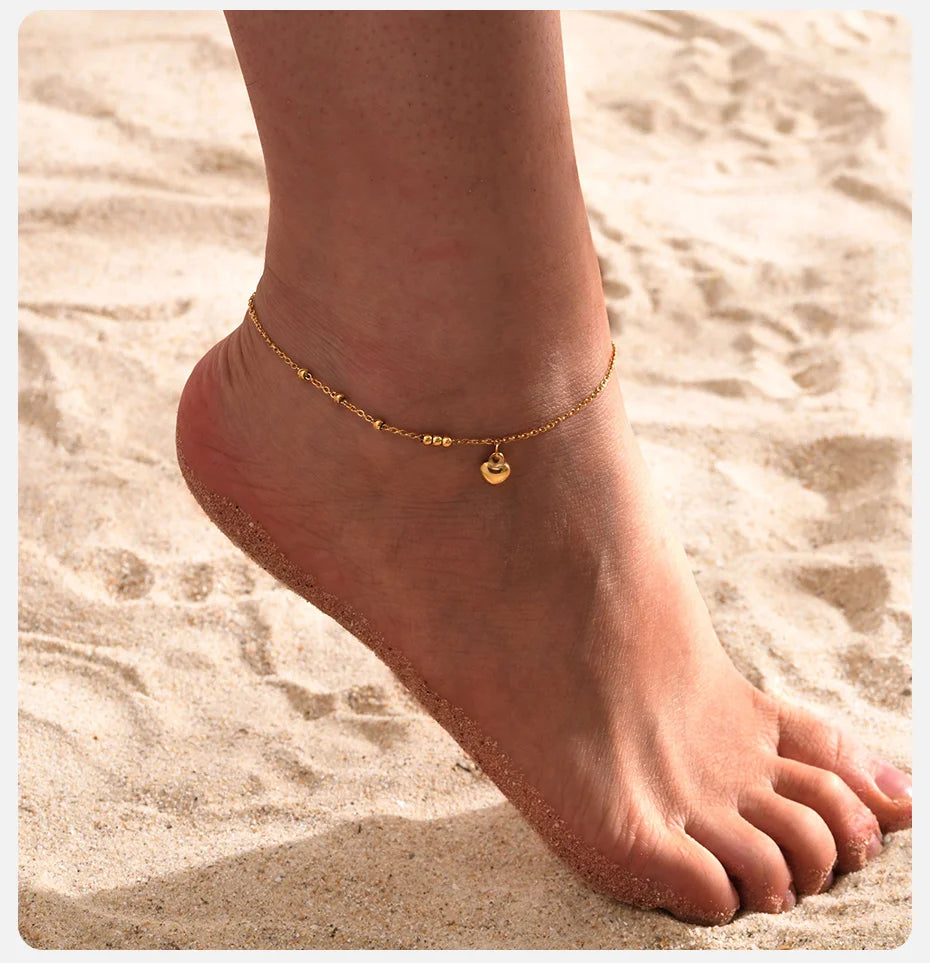 White Sand Anklets
