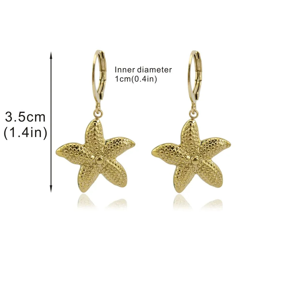 Joanna Stainless Steel Colourful Koi Fish Earrings For Women