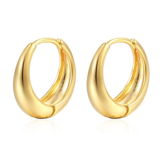 Stainless Steel Women's Water droplets Earrings