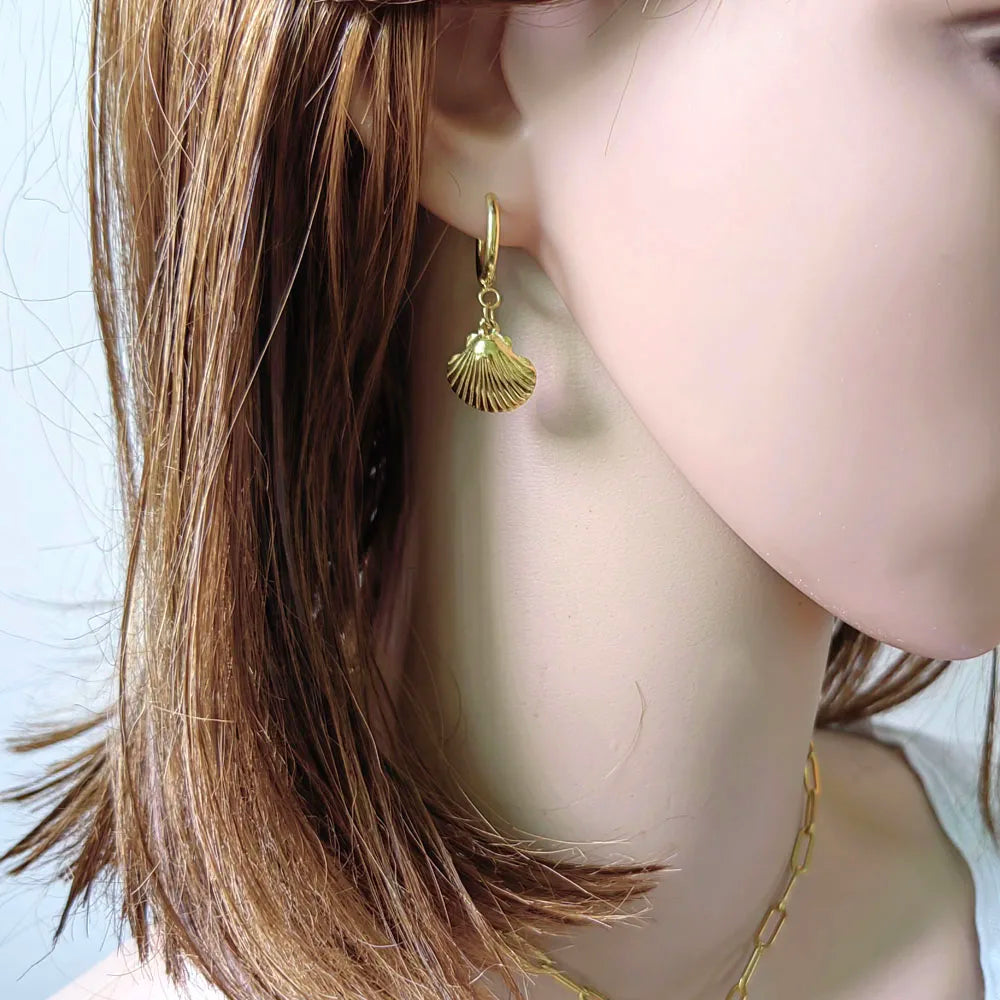 Joanna Stainless Steel Colourful Koi Fish Earrings For Women