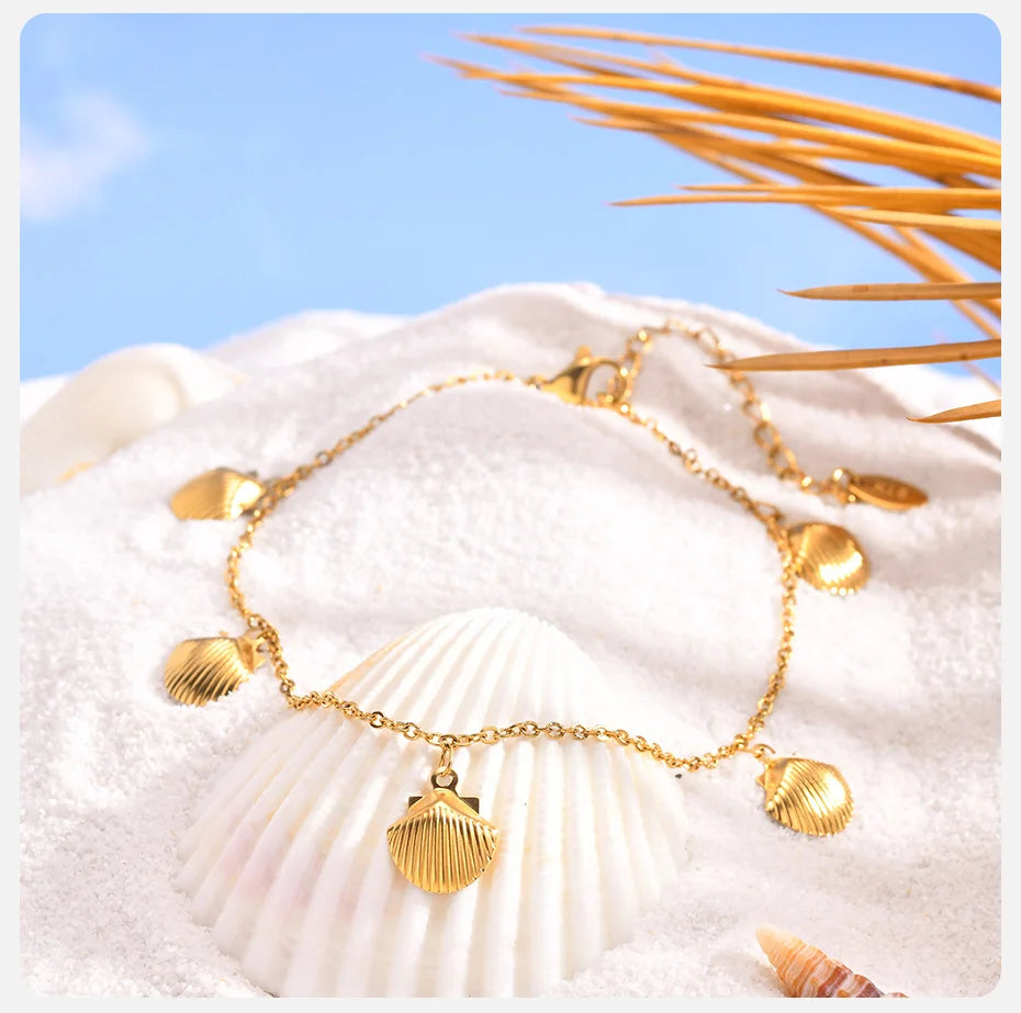 White Sand Anklets