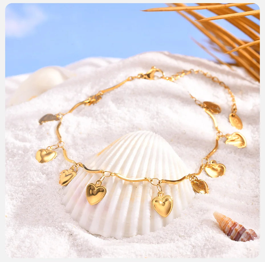 White Sand Anklets