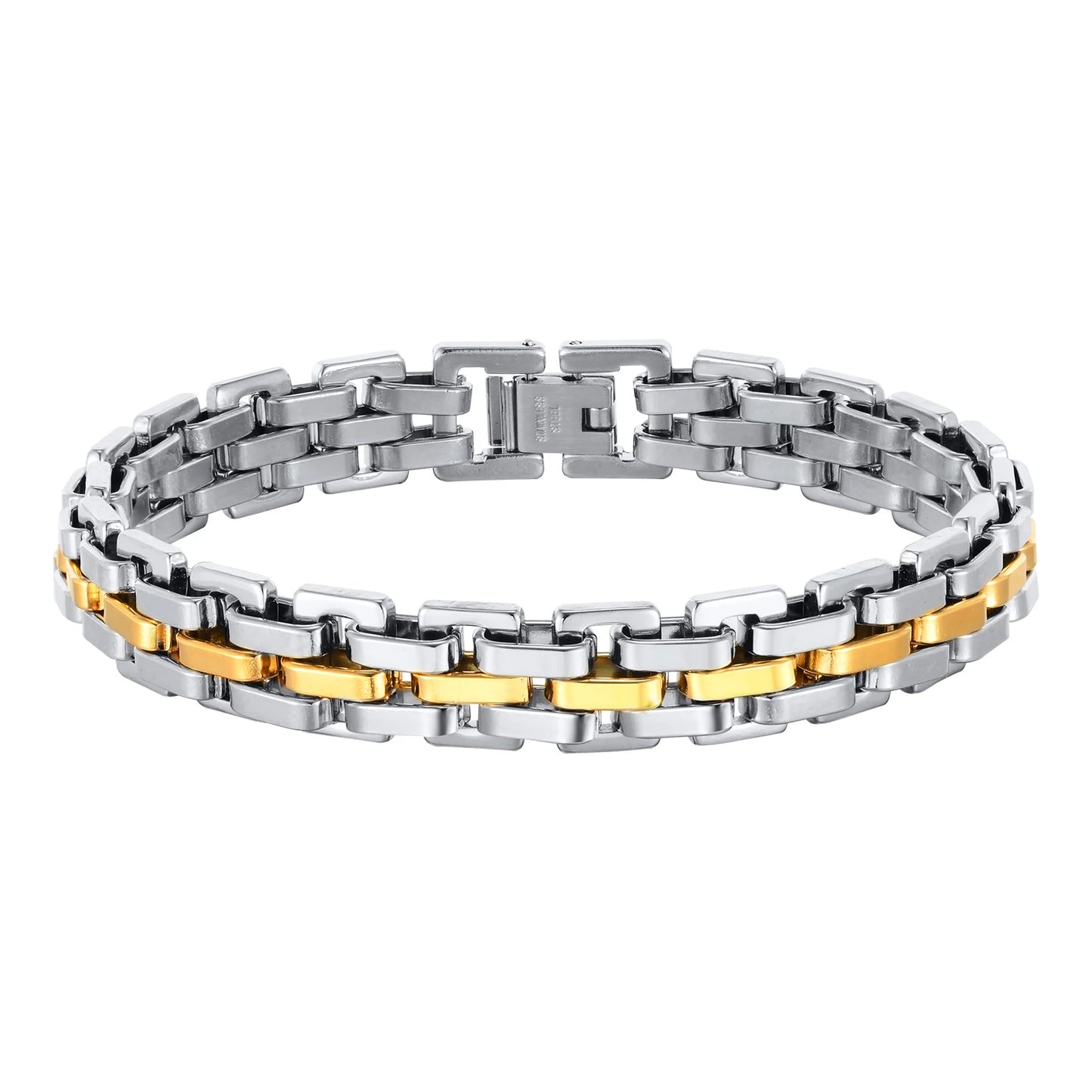 Ares Strap Chain Bracelet for Men Stainless Steel