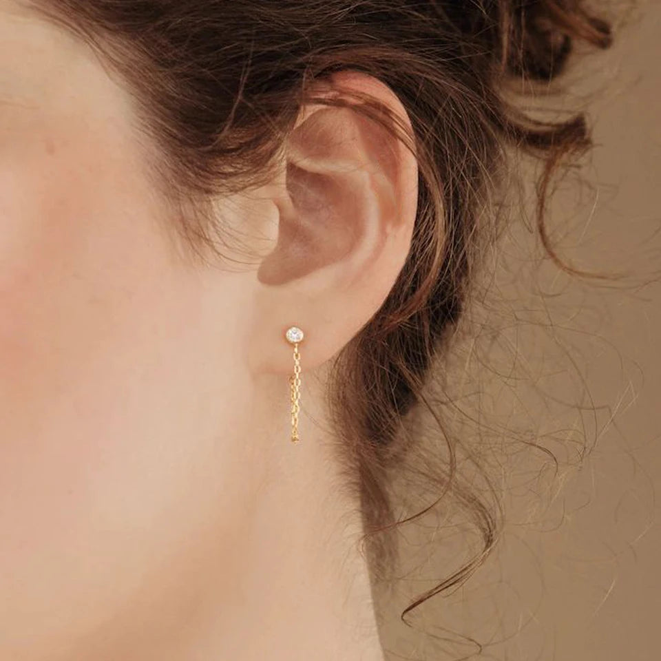 Tonia Birthstone Earrings