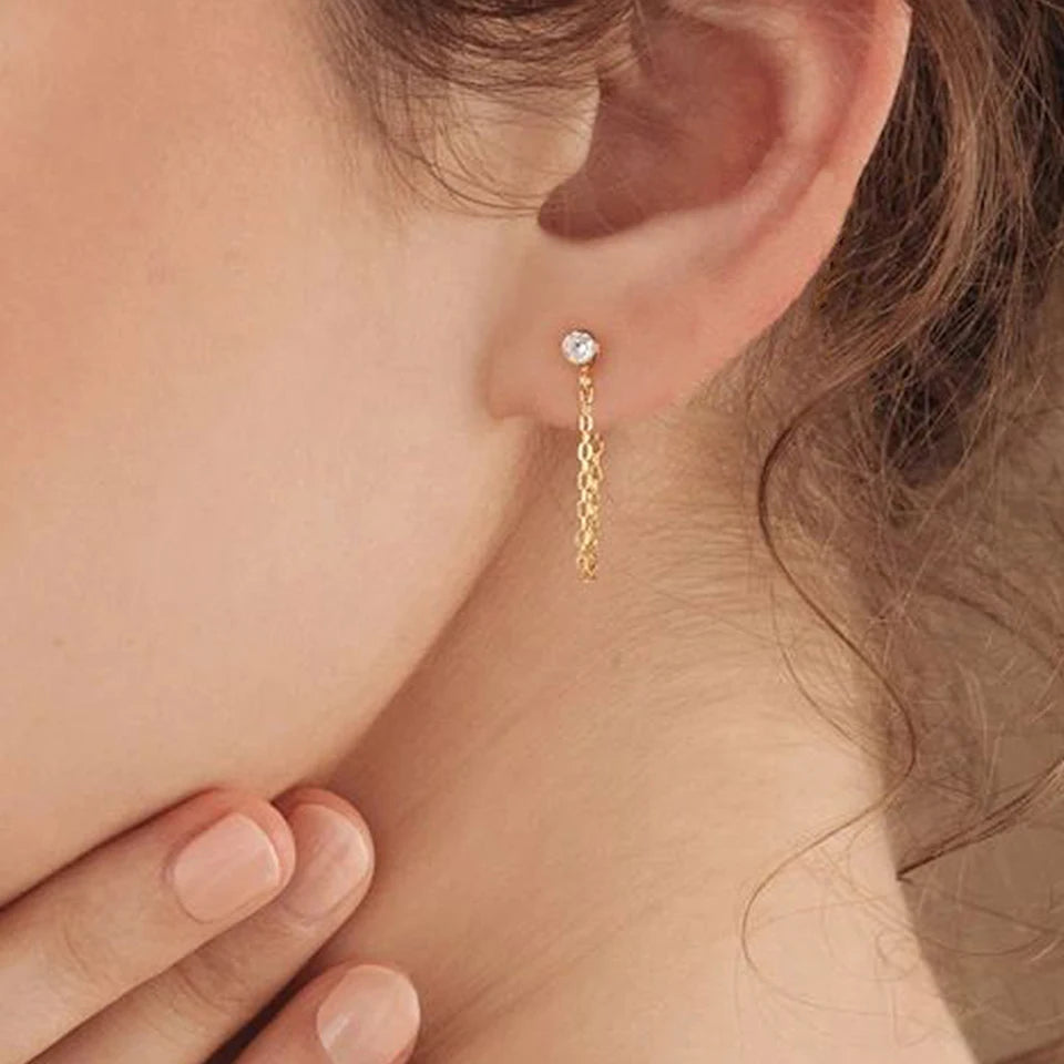 Tonia Birthstone Earrings
