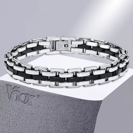 Ares Strap Chain Bracelet for Men Stainless Steel