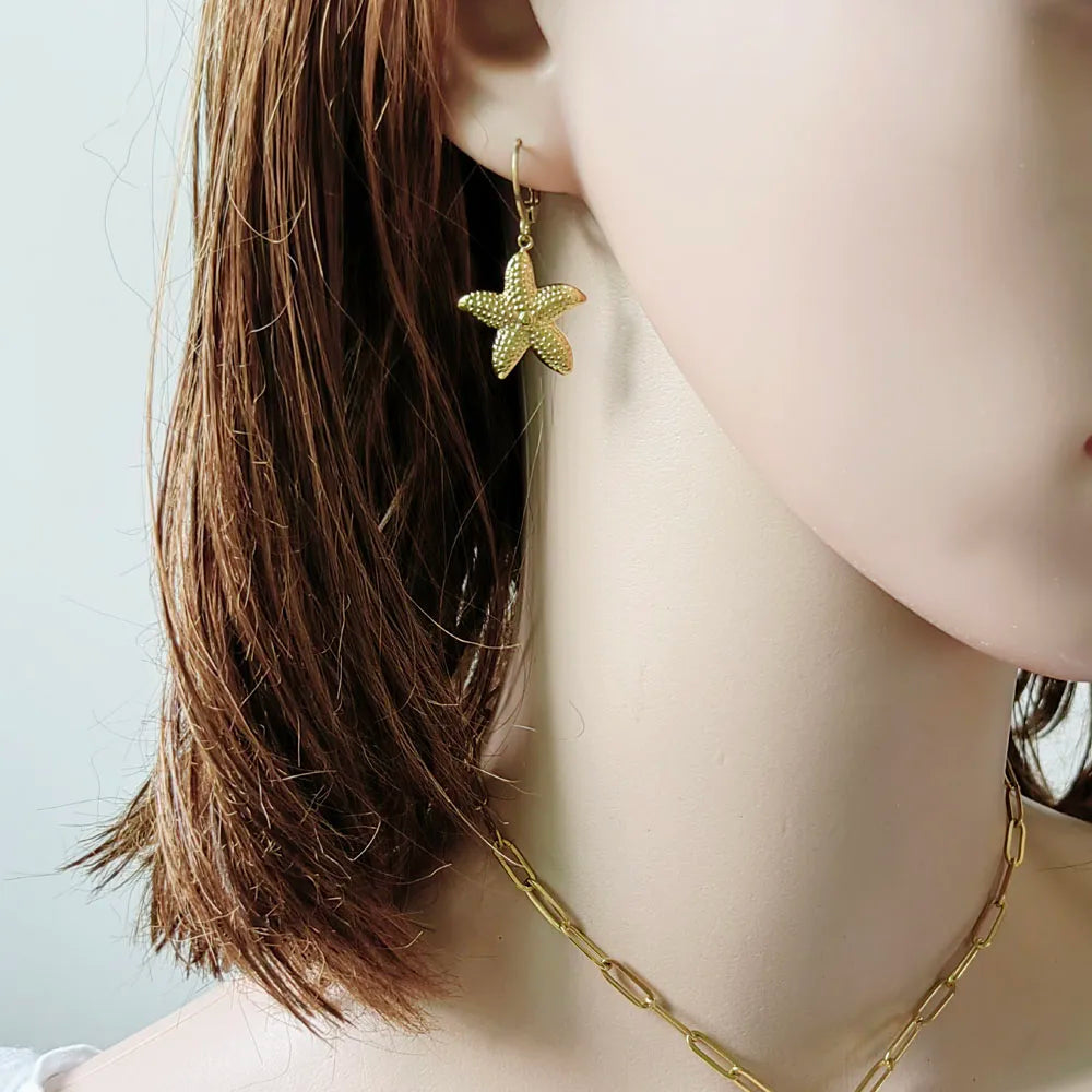 Joanna Stainless Steel Colourful Koi Fish Earrings For Women