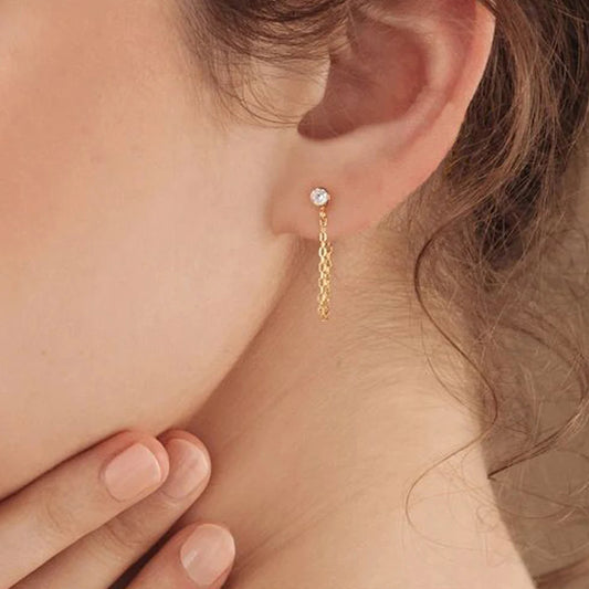 Tonia Birthstone Earrings
