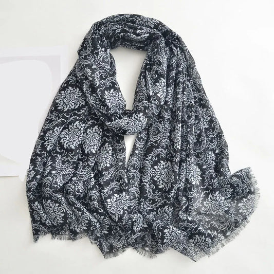 Luxury Scarf Light grey